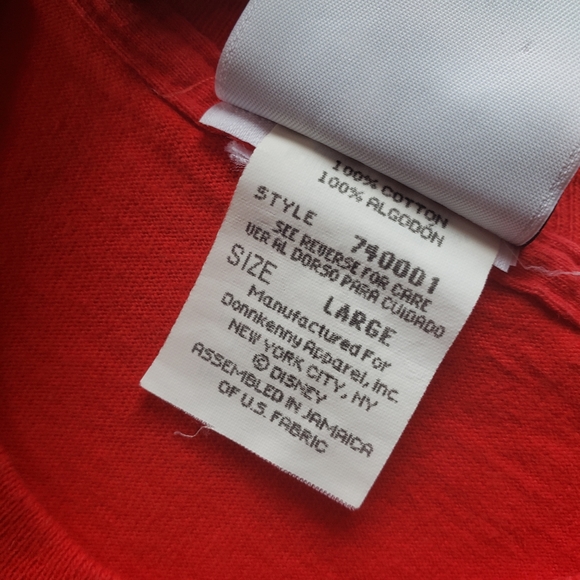 VINTAGE • Mickey mouse single stitch shirt - Picture 9 of 12